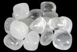 1" Tumbled Clear Quartz Stones - Photo 4